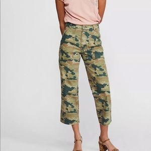 Free People Remy Camo Printed Pant - Size 32